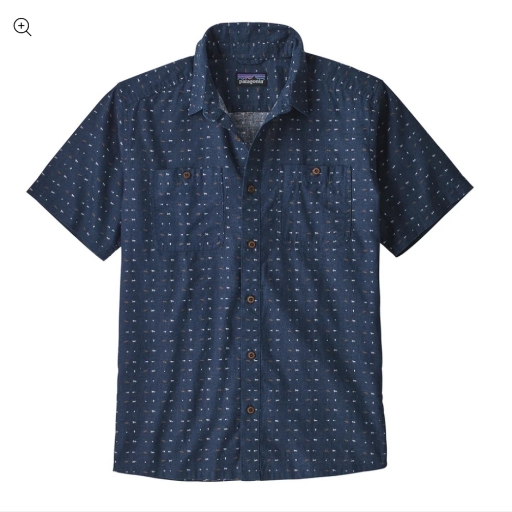 Patagonia Men's Back Step shirt SIZE S - Picture 1 of 7